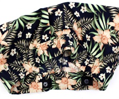 Name It dark sapphire shorts blomster